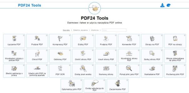 PDF24tools - Magia plików PDF